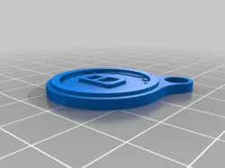 B Keychain