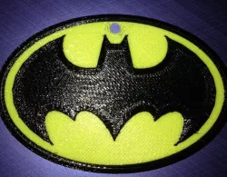 Batman bag tag (Battag)