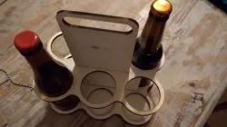 Beer Crate (OpenScad Parametric )