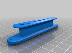 Bobbin for 7 string single coil pickup (10mm spacing)