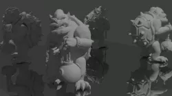 Bowser Figure