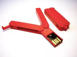Butterfly knife USB flash drive