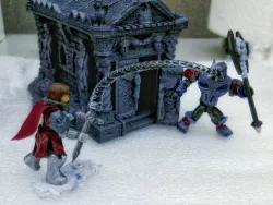 Castlevania Combat Cross for Lego/Mega Bloks