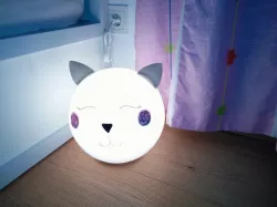 Cat table lamp (IKEA Fado Hack)