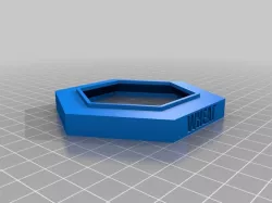 Catan storage hexes for v2.0 board