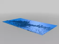 Chicago Skyline 3D Map