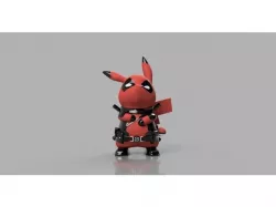 Deadpool Pikachu Multimaterial