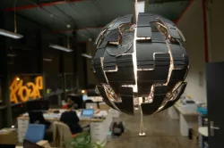 Death Star for Ikea lamp (PS 2014)