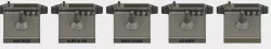Dillion 550 Tool Head Holder Wall Mount