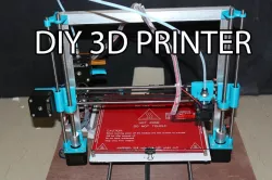 DIY 3D PRINTER with 6MM rod & T8 lead screw