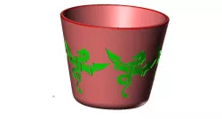 dragon vase (s)
