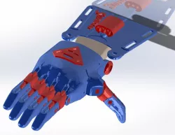 e-NABLE Phoenix Hand v2 - Superman