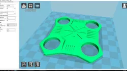 Echo Drone Keychain