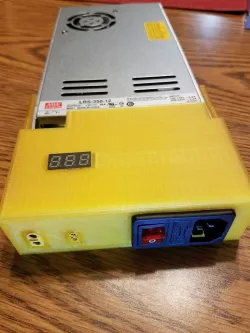 End cap for Meanwell LRS-350-12