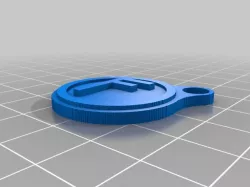 F keychain