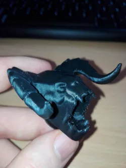 Fallout Deathclaw Head - Mesh Corrected, Optimized