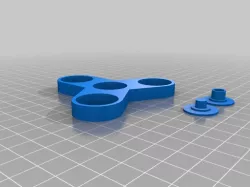 Fidget Spinner with Caps
