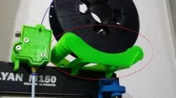 Filament spool holder (Dévidoir pour Malyan m150)