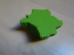 France map hexagon