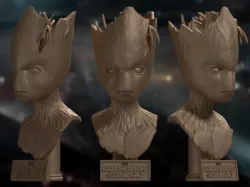 Groot Bust - Avengers: Infinity War