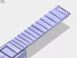headless Ukulele neck 