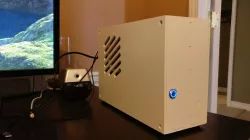 HeroicMoose Mini-ITX case - full size graphics card 