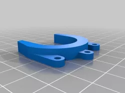 Holder for clothes rails