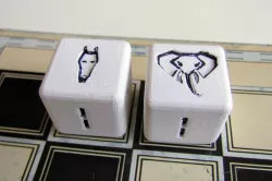 Horse and Elephant Faced Dice