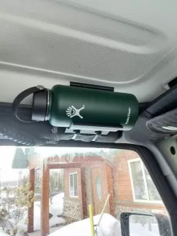 Hydro Flask 32 oz bottle holder for Jeep wrangler