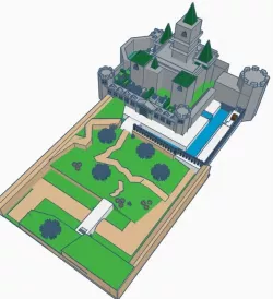 Hyrule Castle (Low Poly)