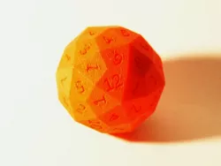 Ideal RPG/Wargame Dice (D12 on D60)