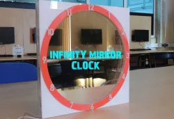 INFINITY MIRROR CLOCK UPDATED VERSION