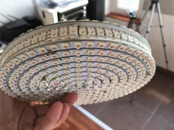 IOT Bedroom Lamp - ESP32 with 497 LEDs