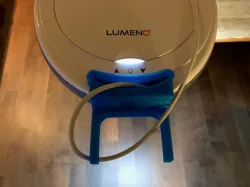 iPhone X holder for Lumeno desk lamp