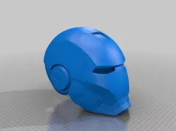 iron man helmet one piece