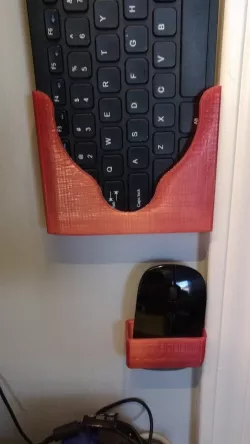Keyboard and Mouse Wall Holder