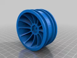 Kyosho optima +5mm offset wheels for std 2.2" tires