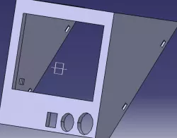 LCD 12864 Display Controller Case (Ramps 1.4)