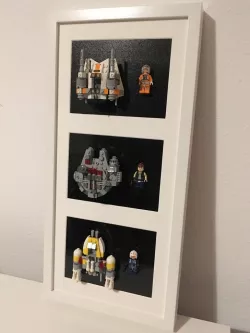 Lego Star Wars Microfighters frame mount