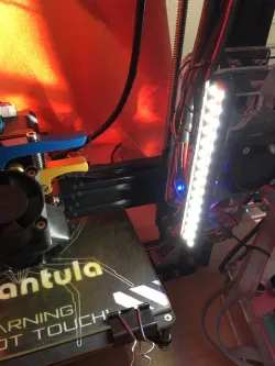 Light for 3D printer