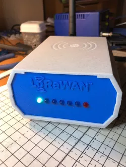 LoRaWAN Gateway case with GPS