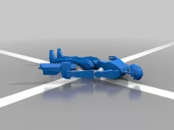 Low-ploy Commando droid (clone wars)