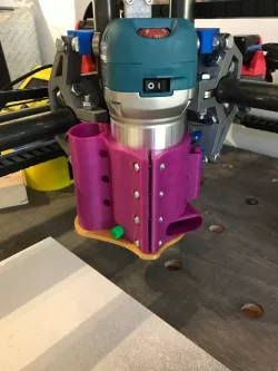 Makita RT0700C MPCNC Mount  fits 25mm and 25.4 mm pipes