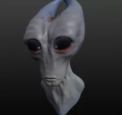 Mass Effect Salarian Sculpt
