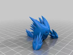 Mega Gengar with evil eyes 