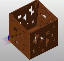minecraft ore light (inside chassis)