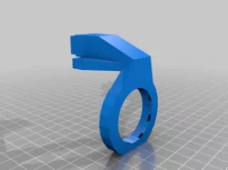 MK8 i3 - 50mm Radial Circular Fan with 3D Touch suport
