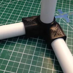 Offset Corner Elbow for 1" PVC Pipe