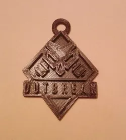 Operation Outbreak Keychain Charm Double-sided