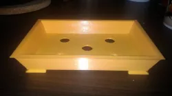 Parametric rectangular bonsai pot